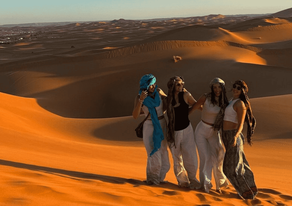 erg chebbi desert camping experience